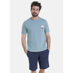 Athena Pyjama court col rond WAFFLE-Homme Pyjamas