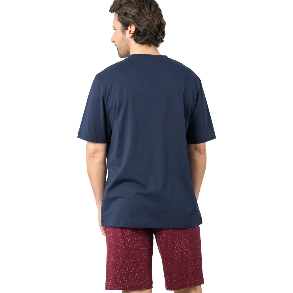 Eminence Pyjama court col V BUSINESS-Homme Pyjamas