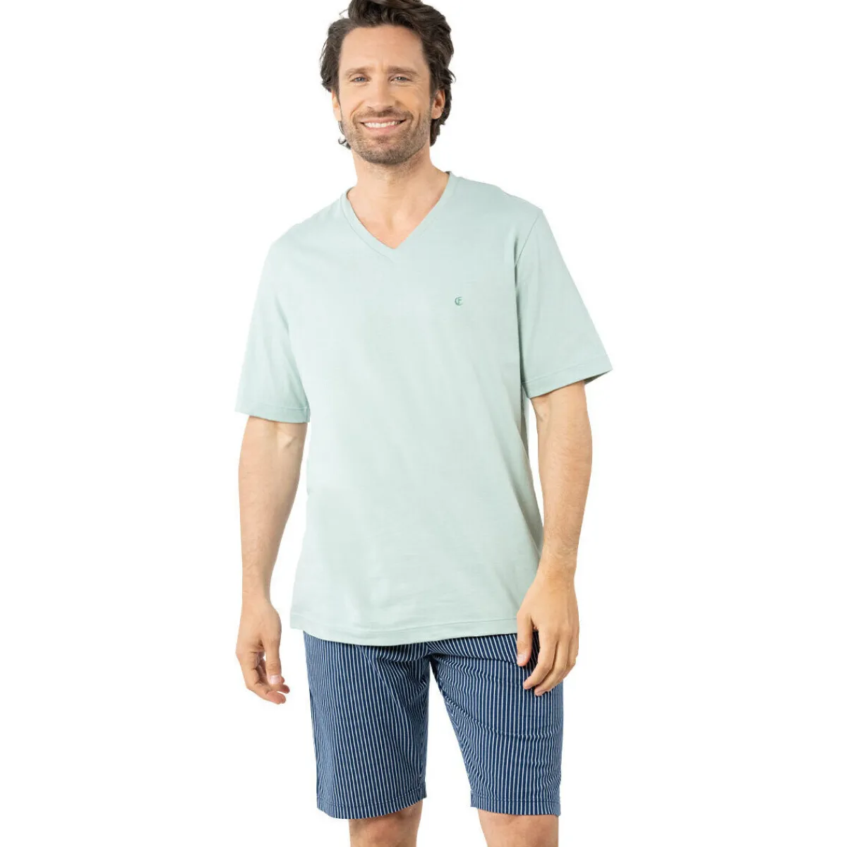 Eminence Pyjama Court COTON BIO-Homme Pyjamas