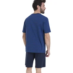 Athena Pyjama court rayures L'ESCALE-Homme Pyjamas