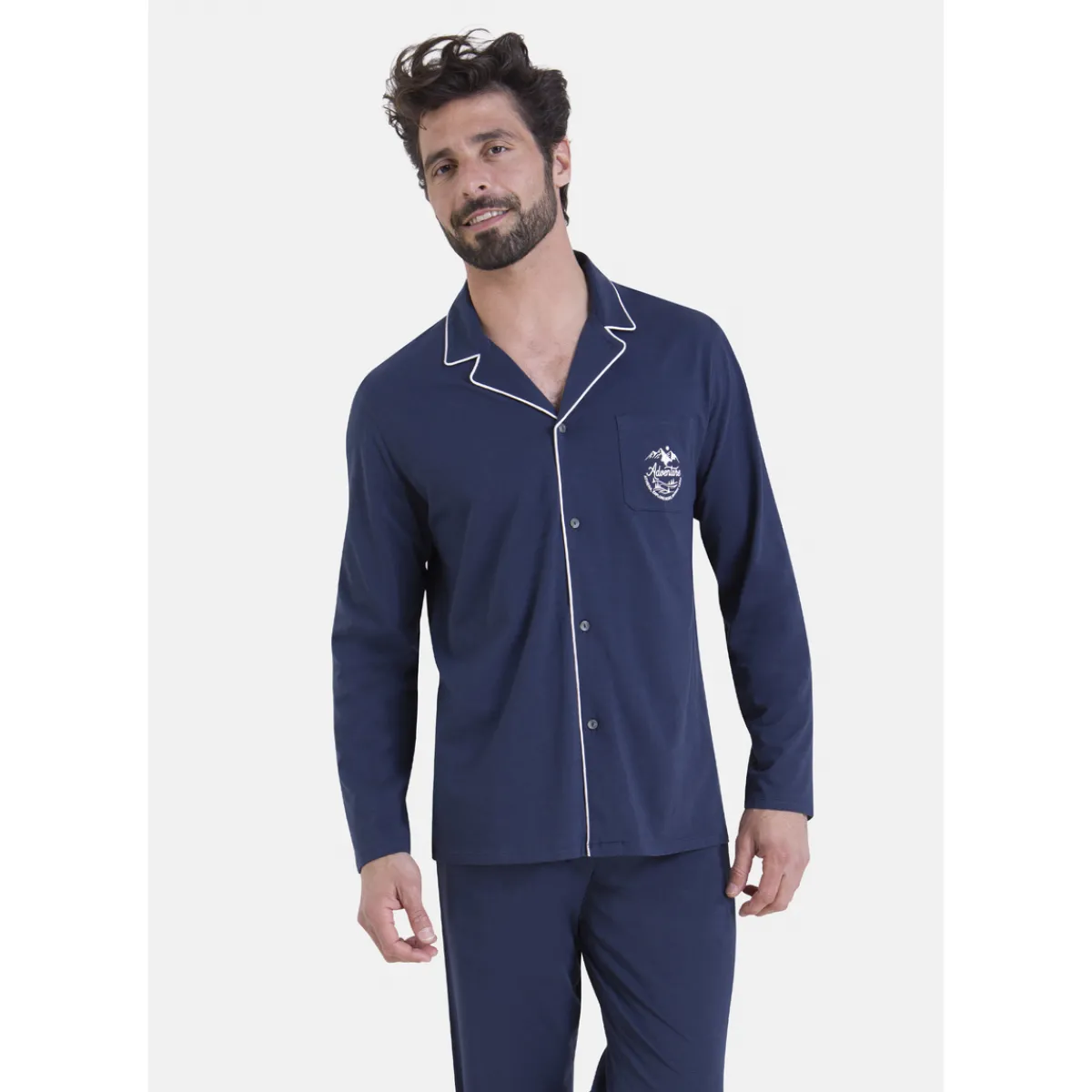 Athena Pyjama long WINTER-Homme Pyjamas