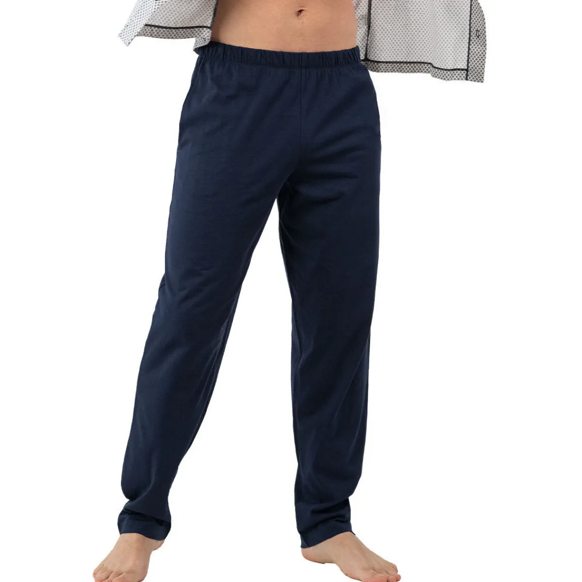 Eminence Pyjama long col ouvert MERCERISE-Homme Pyjamas