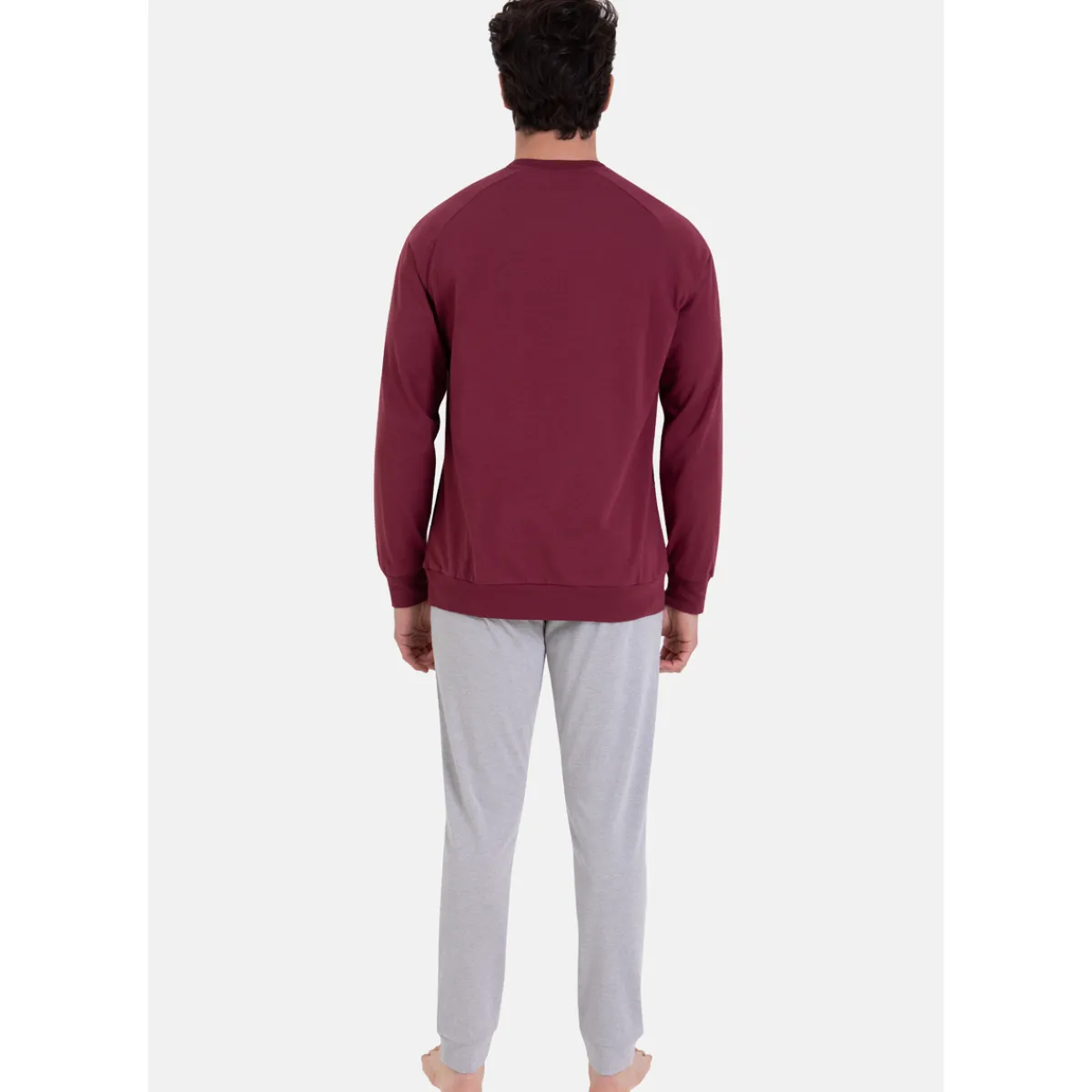 Athena Pyjama long col rond SPORT-Homme Pyjamas