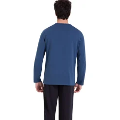 Athena Pyjama long col v-Homme Pyjamas