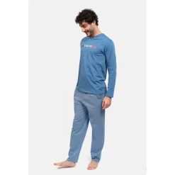 Coup De Coeur Pyjama long col V - CAVIAR-Homme Pyjamas