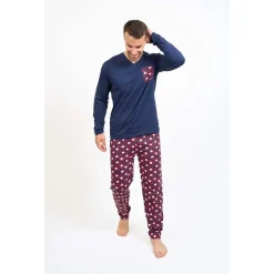 Coup De Coeur Pyjama long col V - COBBY-Homme Pyjamas