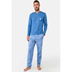 Coup De Coeur Pyjama long col V - COQUIN-Homme Pyjamas