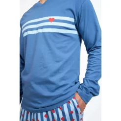 Coup De Coeur Pyjama long col V - COREY-Homme Pyjamas
