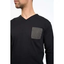 Coup De Coeur Pyjama long col V - VICHY-Homme Pyjamas