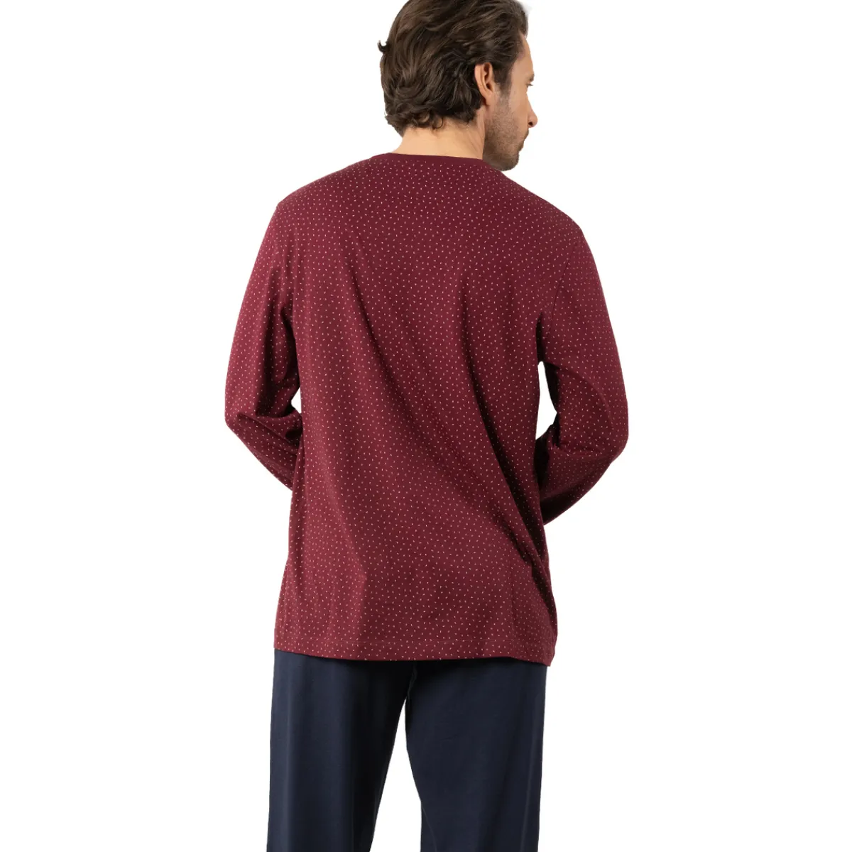 Eminence Pyjama long col V BUSINESS-Homme Pyjamas