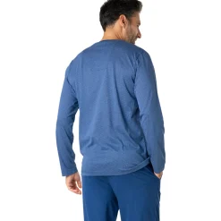 Eminence Pyjama long col v coton-Homme Pyjamas