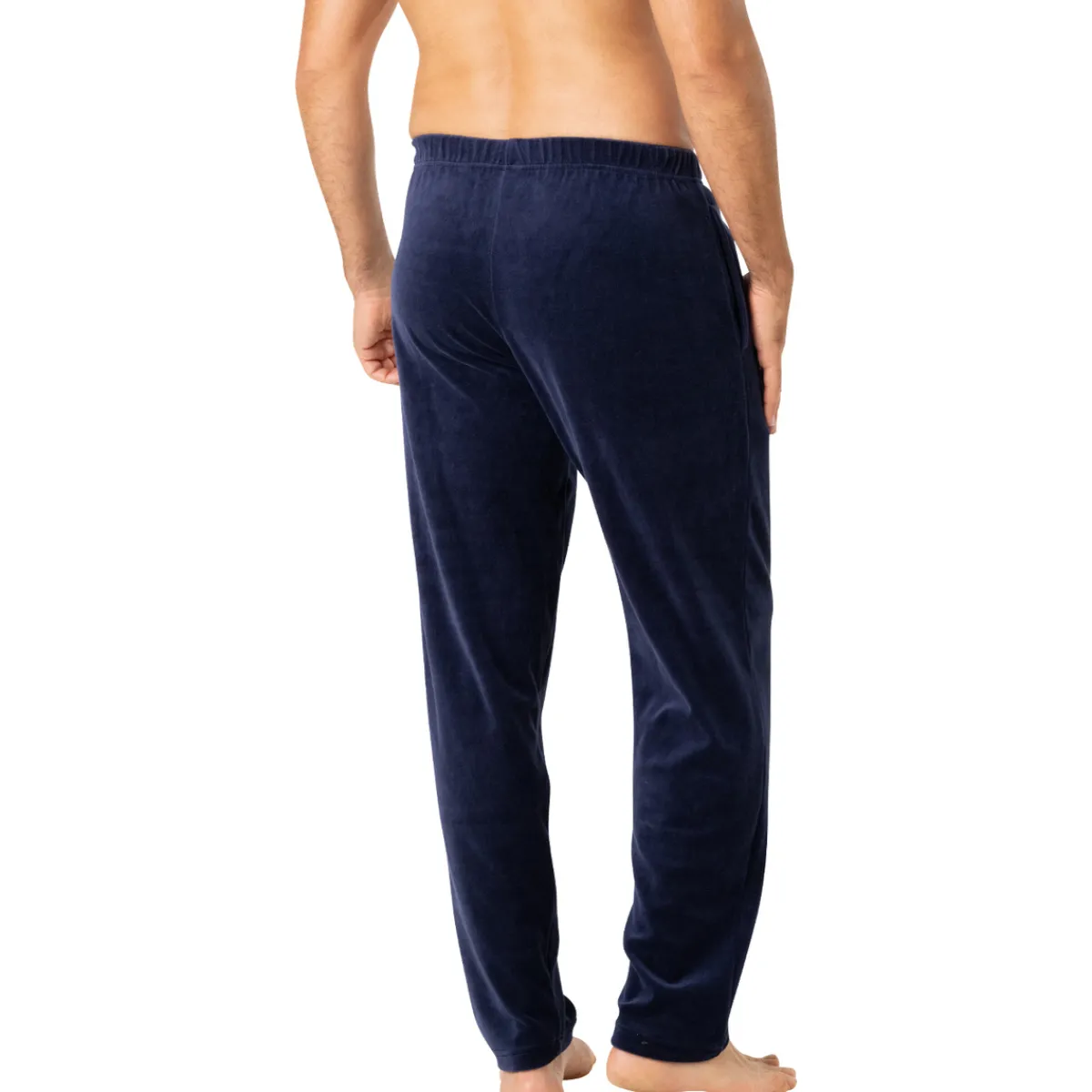 Eminence Pyjama long col V velours-Homme Pyjamas