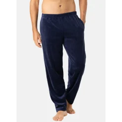 Eminence Pyjama long col V velours-Homme Pyjamas