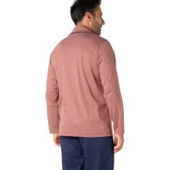 Eminence Pyjama long ouvert mercerisé-Homme Pyjamas