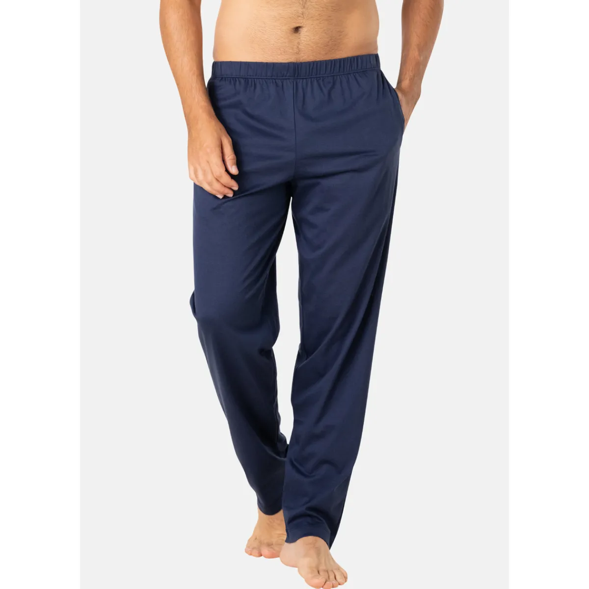 Eminence Pyjama long ouvert mercerisé-Homme Pyjamas