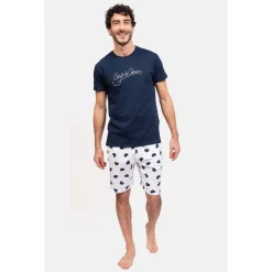 Coup De Coeur Pyjashort col rond - COEUR-Homme Pyjamas