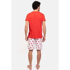 Coup De Coeur Pyjashort col rond - COEUR-Homme Pyjamas