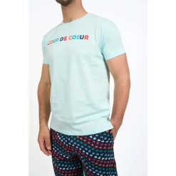 Coup De Coeur Pyjashort col rond - COLOR-Homme Pyjamas