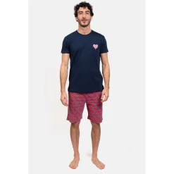 Coup De Coeur Pyjashort col rond - CRAY-Homme Pyjamas
