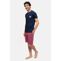 Coup De Coeur Pyjashort col rond - CRAY-Homme Pyjamas