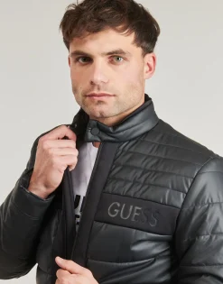 Guess QUILTED BIKER-Homme Manteaux