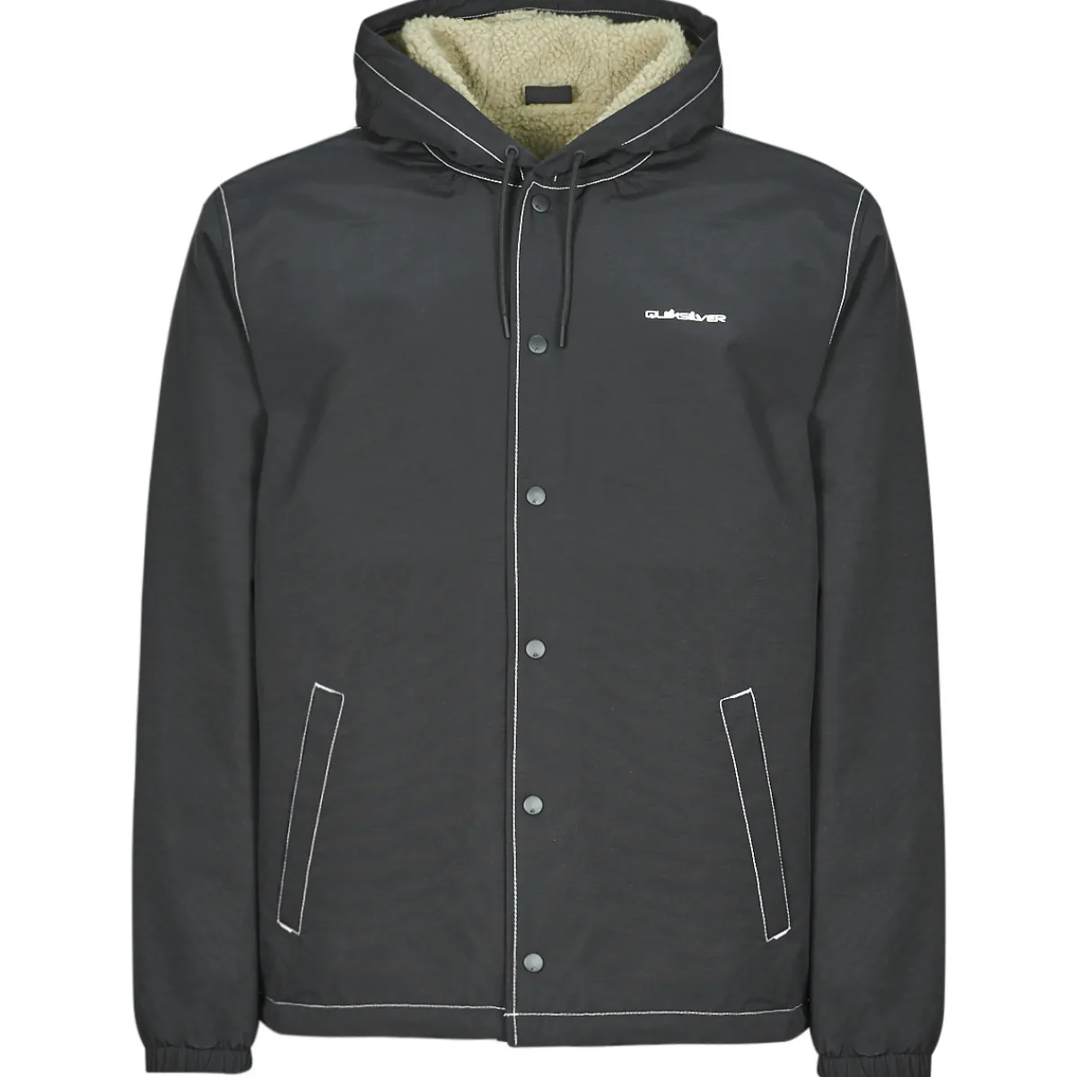 Quiksilver RAIN CLOUD WARM HOODED COACH-Homme Vestes