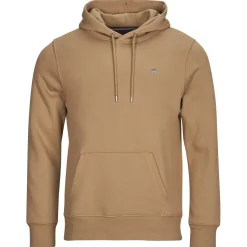 Gant REG SHIELD HOODIE-Homme Sweats & Polaires