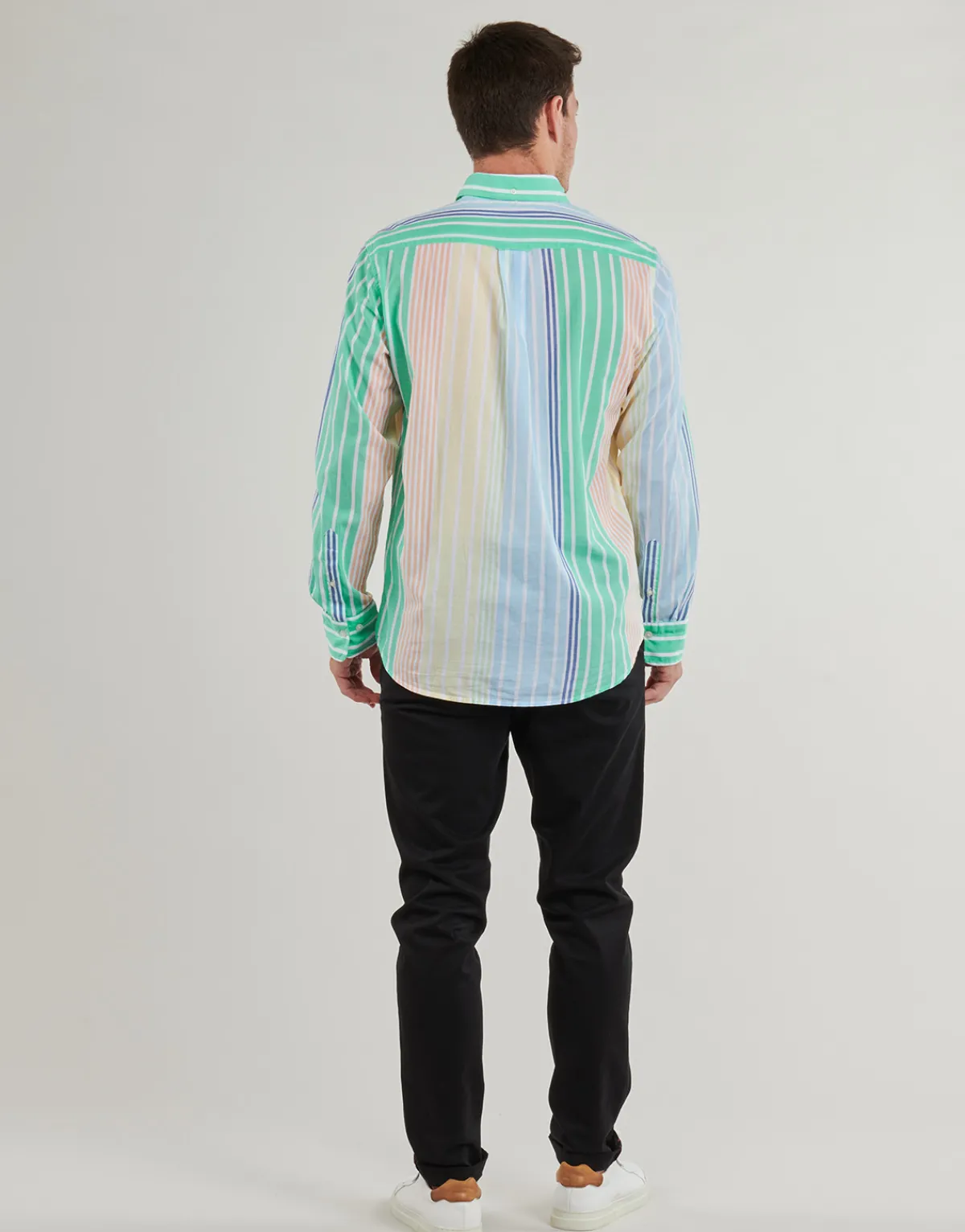 Gant REG VOILE MULTI STRIPE SHIRT-Homme Chemises