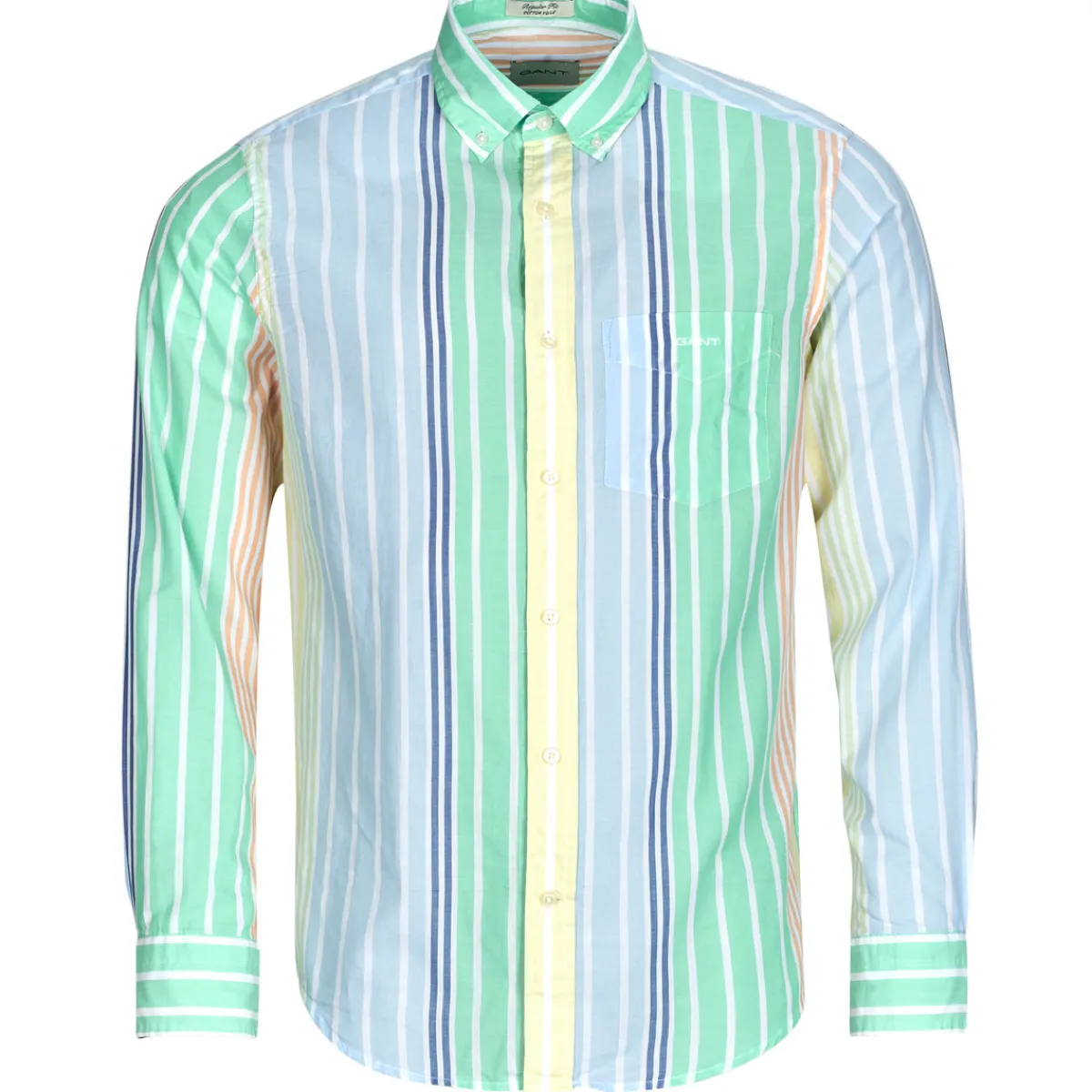Gant REG VOILE MULTI STRIPE SHIRT-Homme Chemises