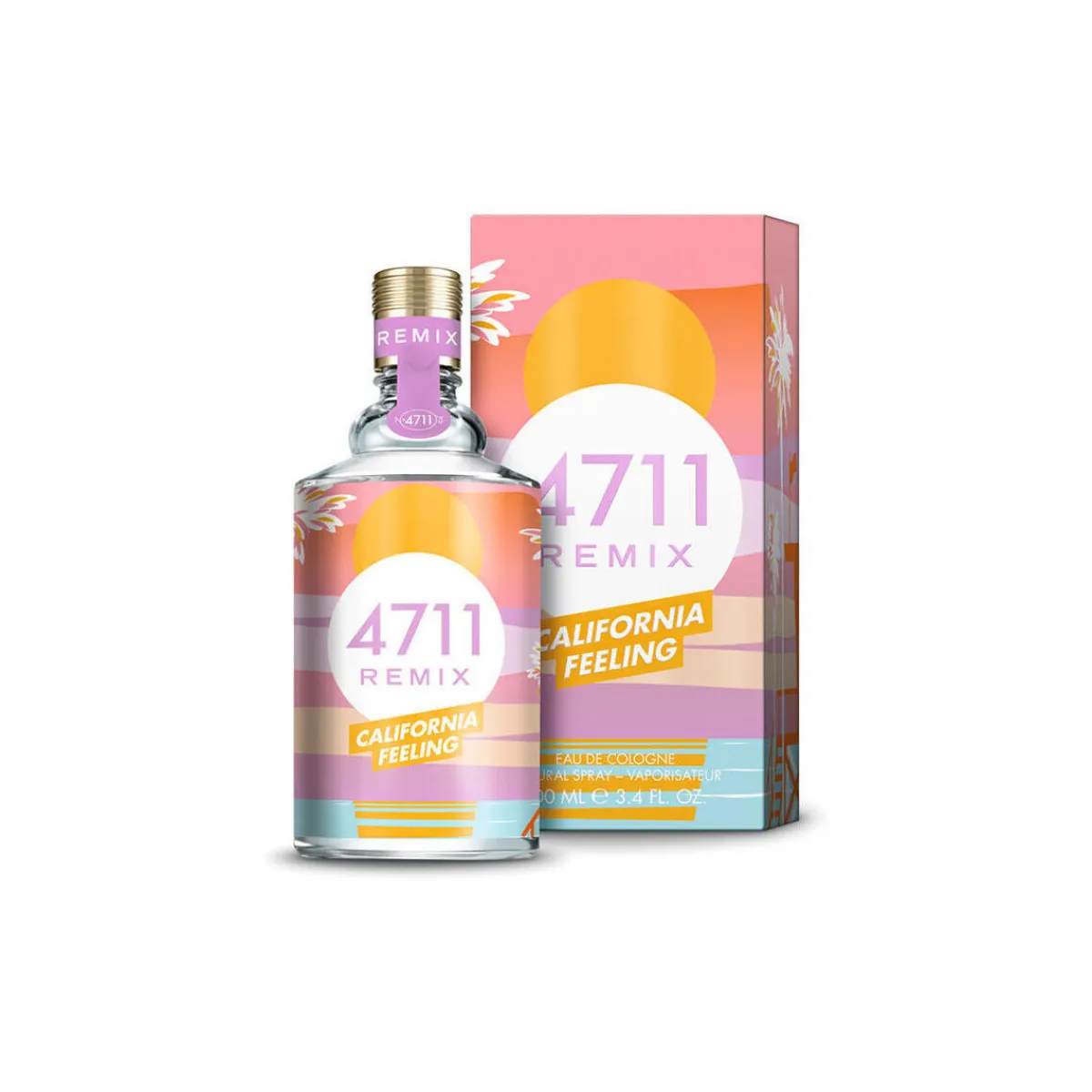 4711 Remix California Feeling Edc Vaporisateur-Homme Parfums