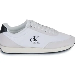 Calvin Klein Jeans RETRO RUNNER ESS MIX MAT-Homme Baskets Mode