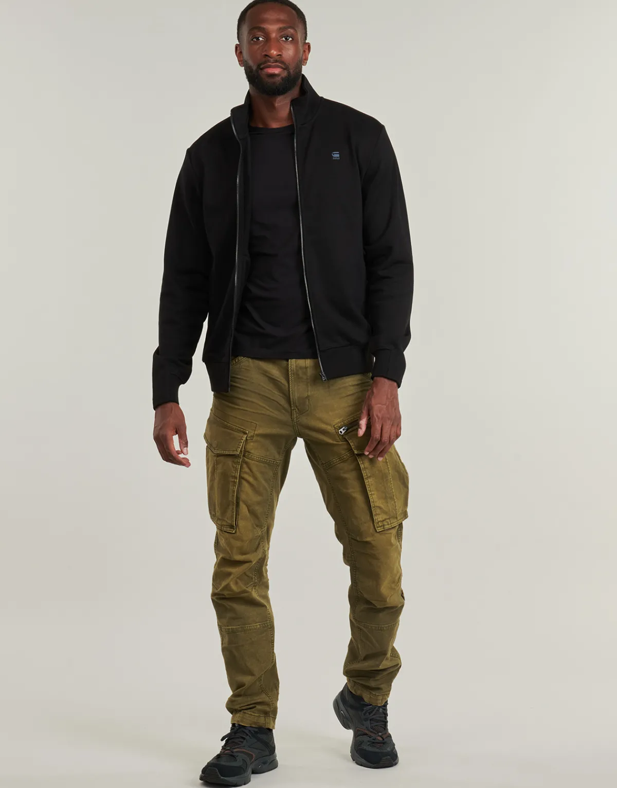 G-Star Raw ROVIC ZIP 3D REGULAR TAPERED-Homme Pantalons