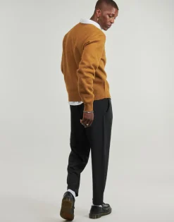 Dickies RUSTON SWEATER BROWN DUCK-Homme Pulls & Gilets