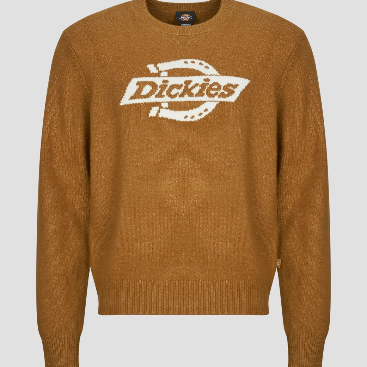 Dickies RUSTON SWEATER BROWN DUCK-Homme Pulls & Gilets