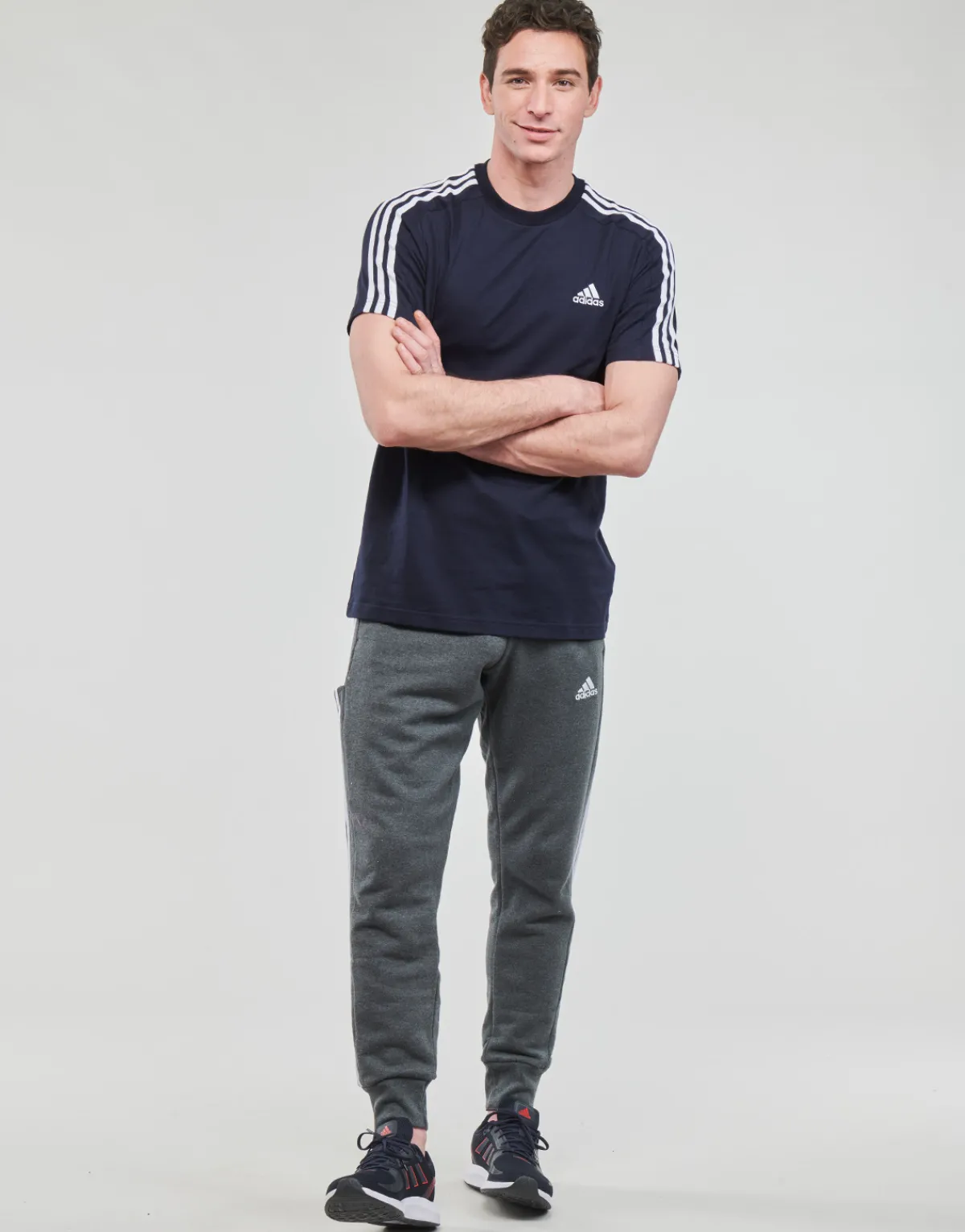 adidas 3S FT TC PT-Homme Joggings & Survêtements