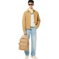 Lacoste Sac a dos Ref 66151 F07 Tan 42.5*30*18.5 cm-Homme Sacs À Dos