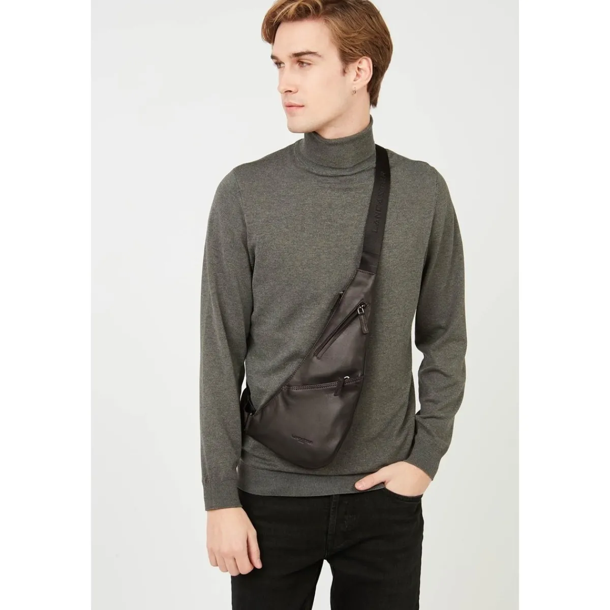 LANCASTER Sac body Soft Vintage Homme-Homme Besaces / Sacs Bandoulière