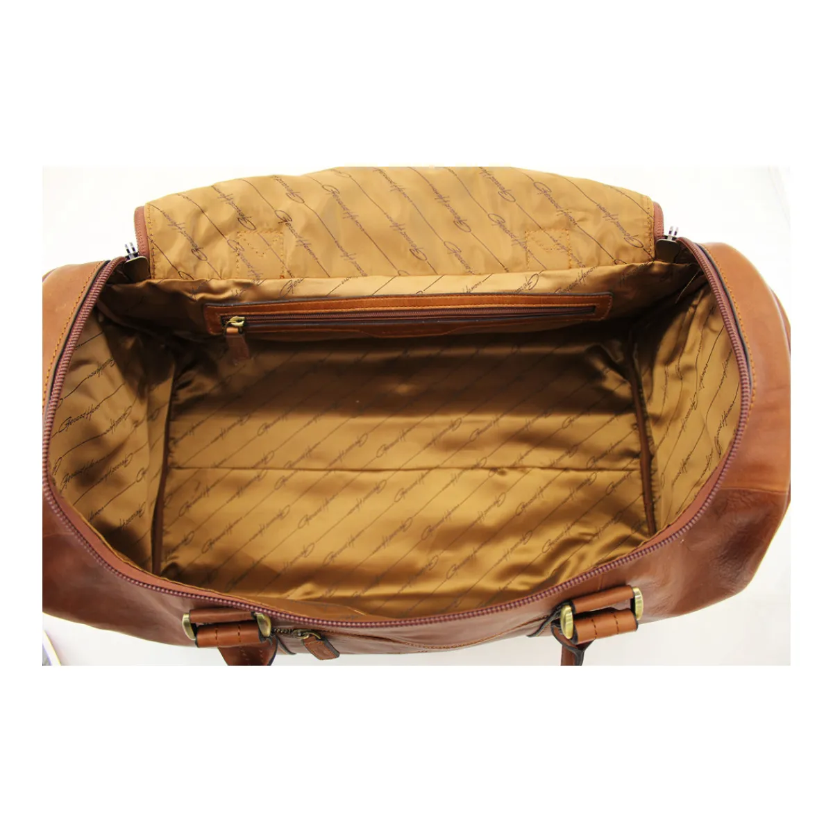 Gerard Henon Sac De Voyage Arizona Cuir De Vachette Gras GH 5289-Homme Sacs De Voyage