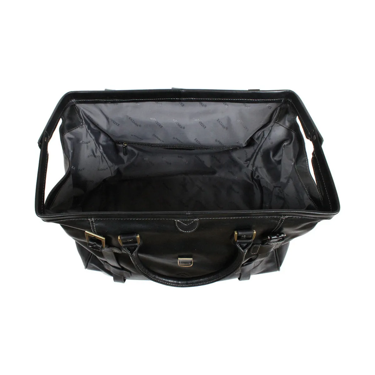 Katana Sac De Voyage Cuir De Vachette Gras K33154-Homme Sacs De Voyage