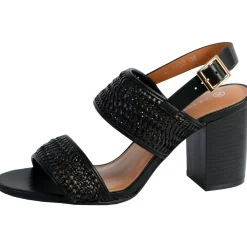 The Divine Factory Sandale Talon QL3923-Homme Sandales Et Nu-Pieds