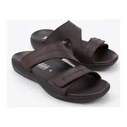 Mephisto Sandales en cuir STAN-Homme Sandales Et Nu-Pieds