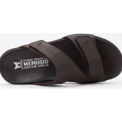 Mephisto Sandales en cuir STAN-Homme Sandales Et Nu-Pieds
