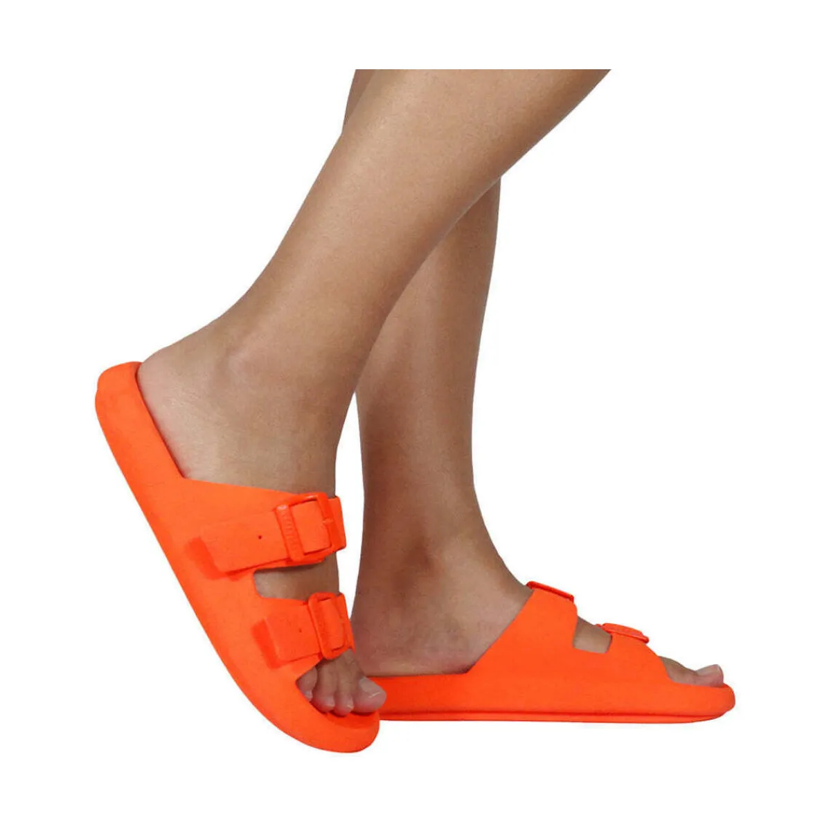 Cacatoès Sandales plates Jessy Fluo-Homme Sandales Et Nu-Pieds