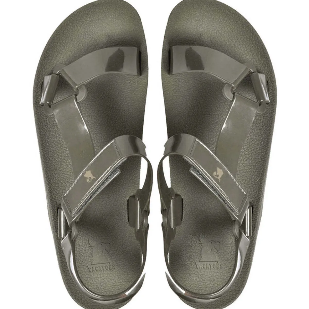 Cacatoès Sandales plates Manaus Couro-Homme Sandales Et Nu-Pieds