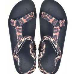 Cacatoès Sandales plates Manaus Leopardo-Homme Sandales Et Nu-Pieds