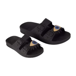 Cacatoès Sandales plates Olhos-Homme Sandales Et Nu-Pieds