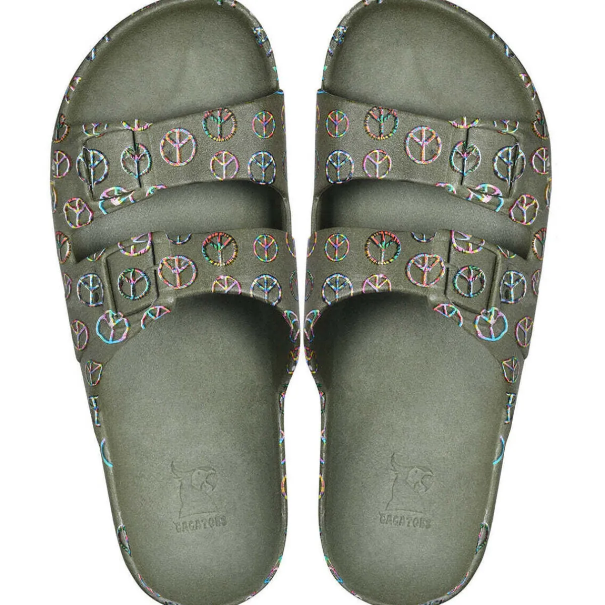 Cacatoès Sandales plates Paz E Amor-Homme Sandales Et Nu-Pieds