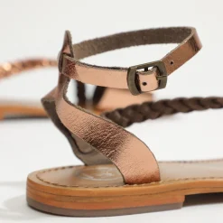 Whitesun Sandales Puglia Bronze-Homme Sandales Et Nu-Pieds