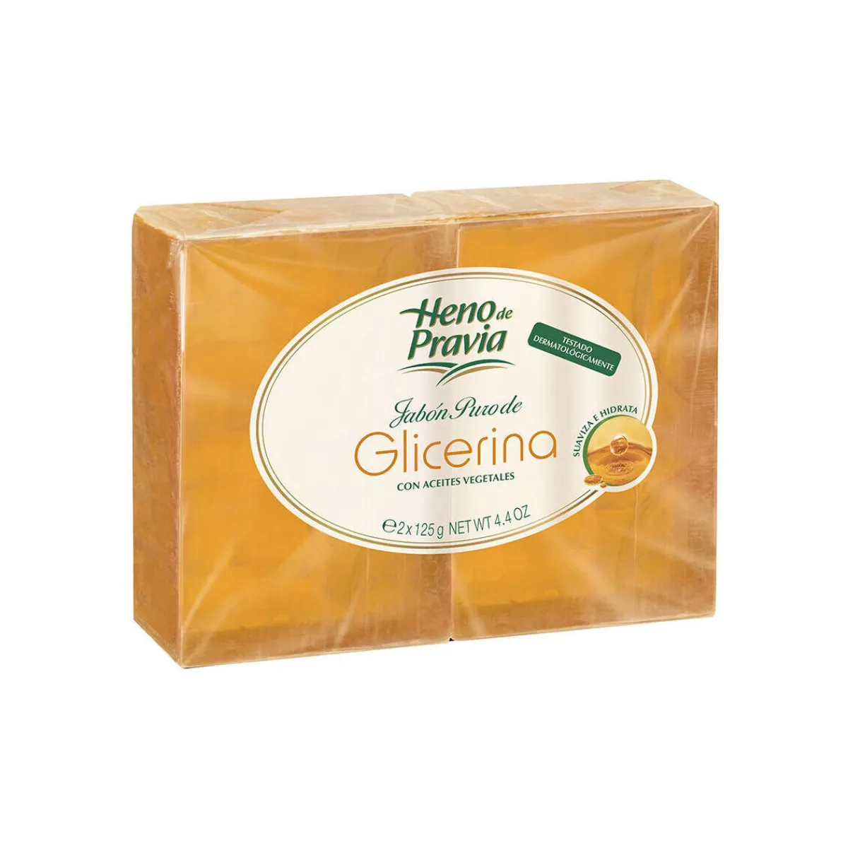 Heno De Pravia Savon Pur À La Glycérine , Pack De 2 X-Homme Soins Corps & Bain