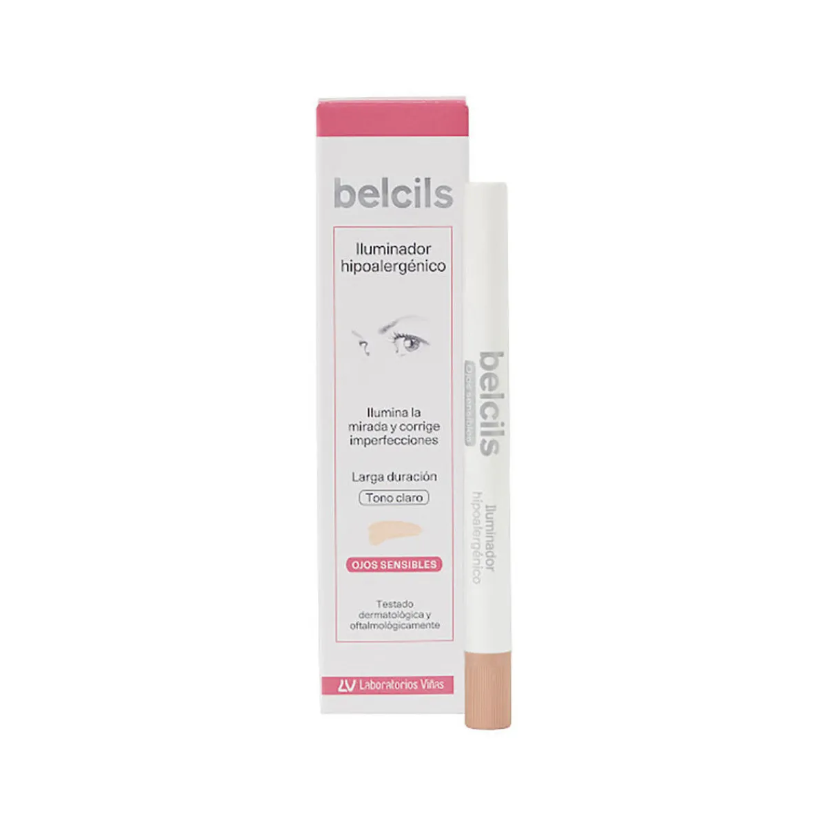 Belcils Sensitive Eyes Illuminateur Hypoallergénique-Homme Maquillage Teint